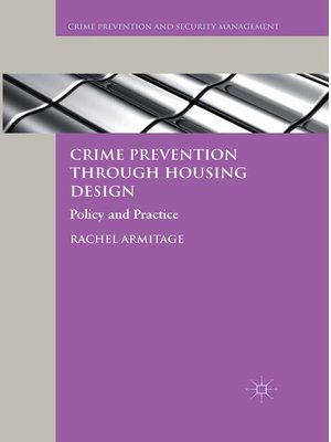 cover image of Crime Prevention through Housing Design